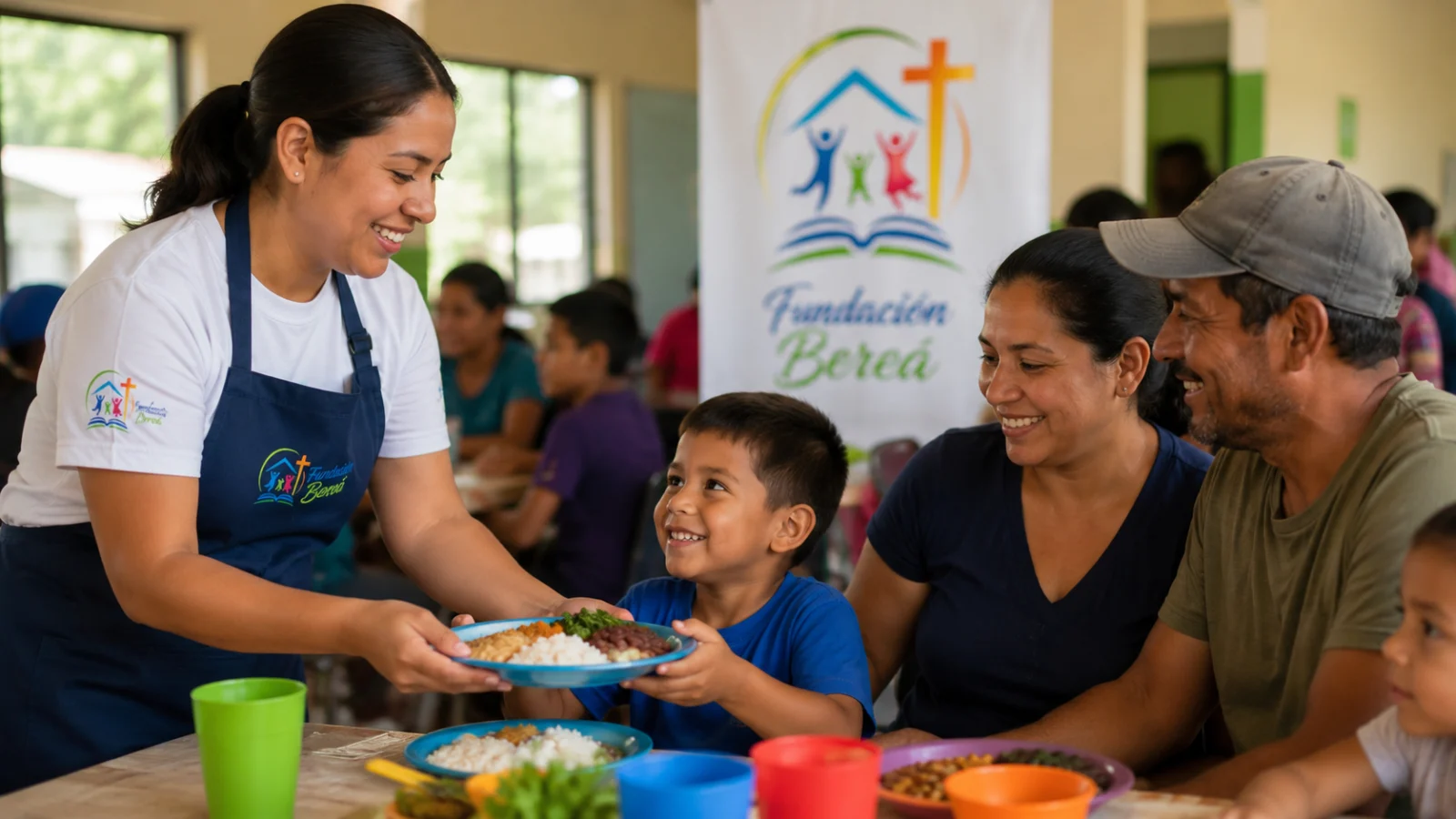 Merienda compartida en Fundación Beréa