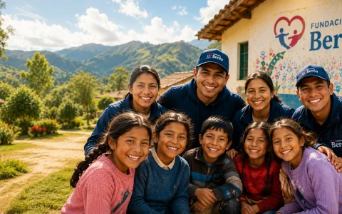 Equipo de Fundación Beréa en la sede de Oruro