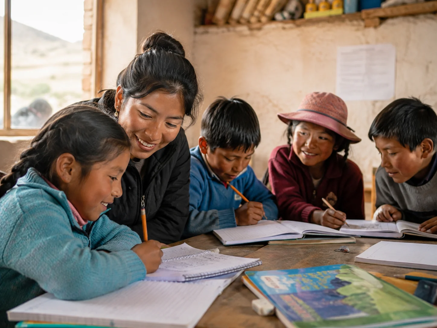 Refuerzo escolar de Fundación Beréa en Oruro